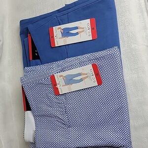 S.C.&CO Pants Womens 8 lot 2 pairs Capri